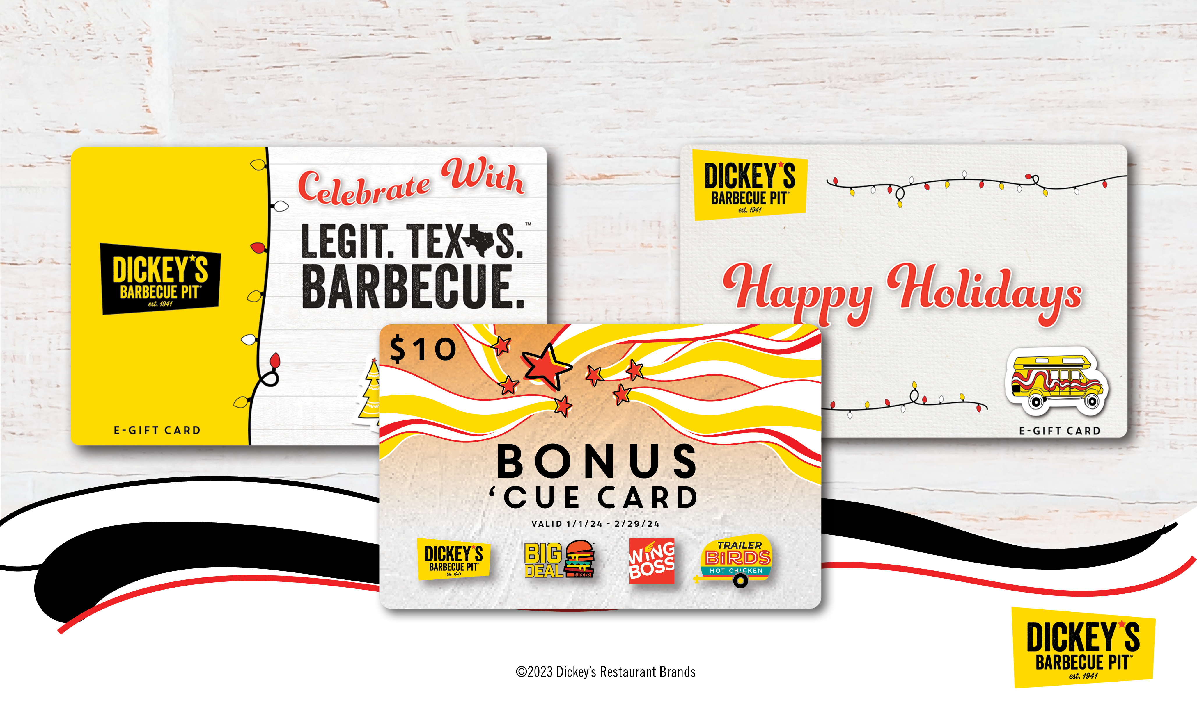 Dickeys bbq shop gift card