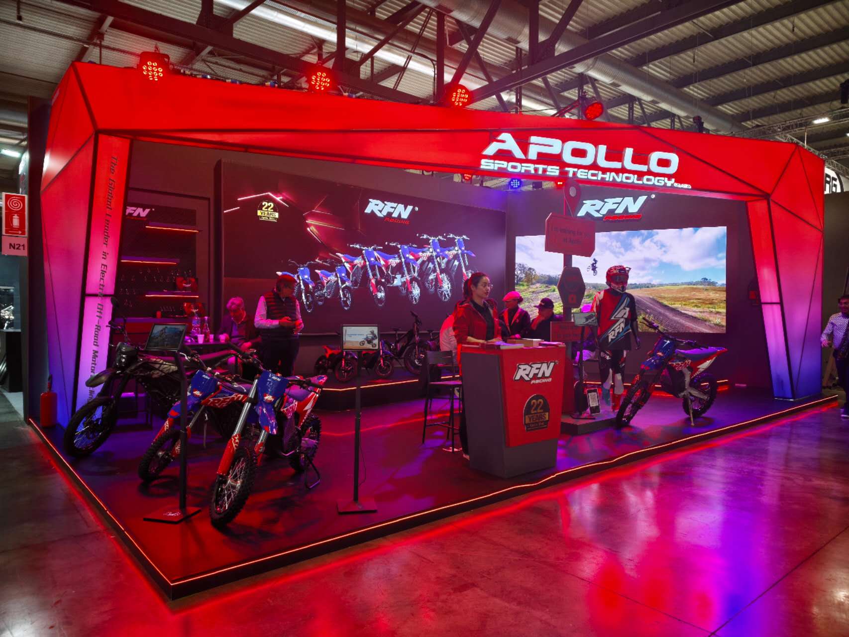 Apollo's RFN Shines at EICMA 2025 in Milan