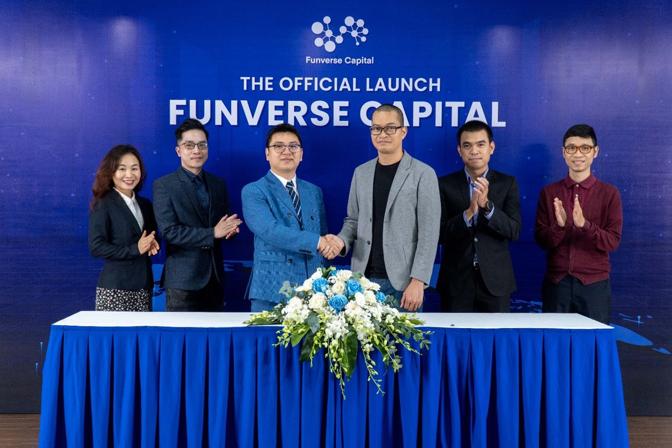 The official launching ceremony of Funverse Capital in Hanoi on January 16th, 2022