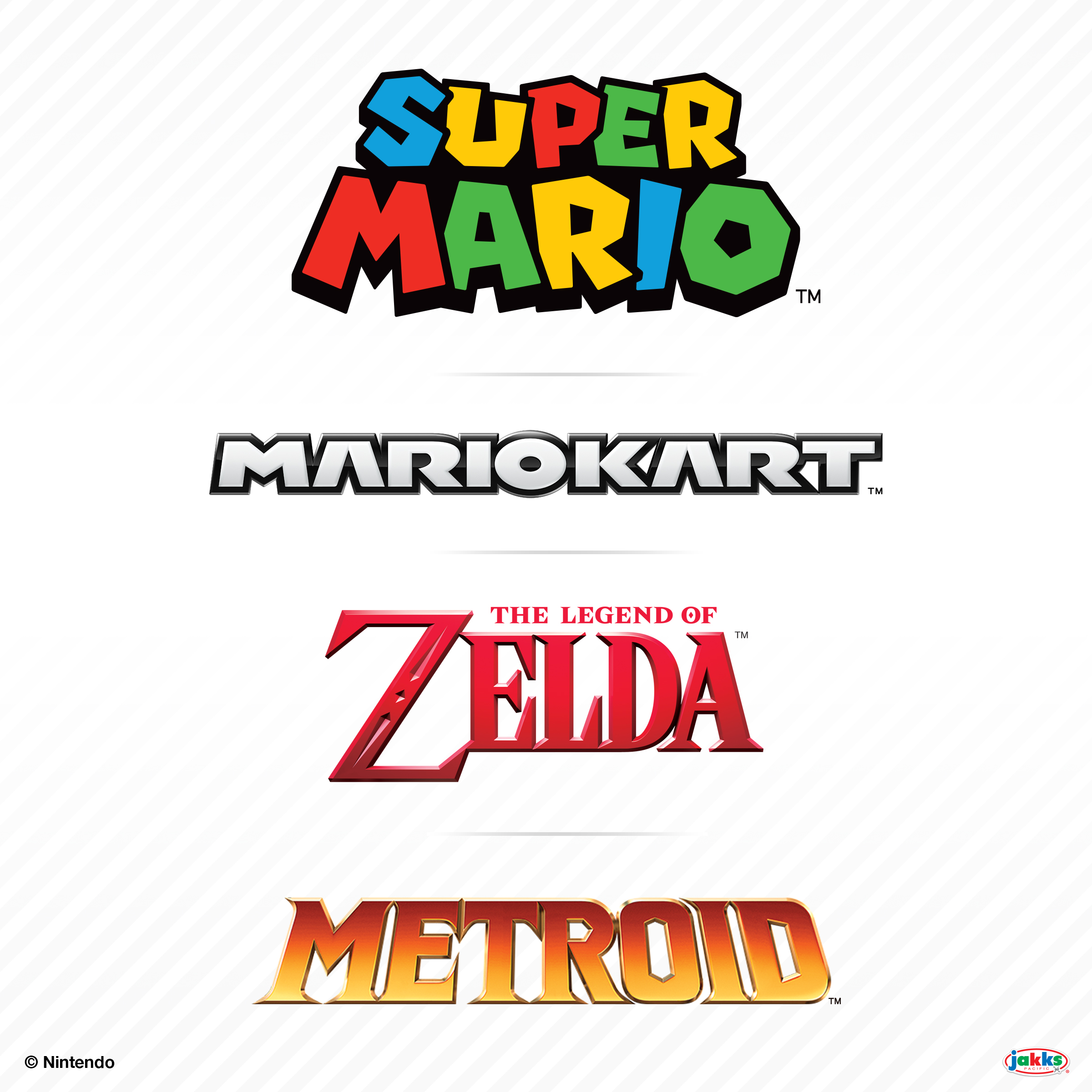 JAKKS Pacific Unveils Fall Launch of Nintendo, Legend of Zelda, and Metroid Prime Products Just in Time for the Holidays