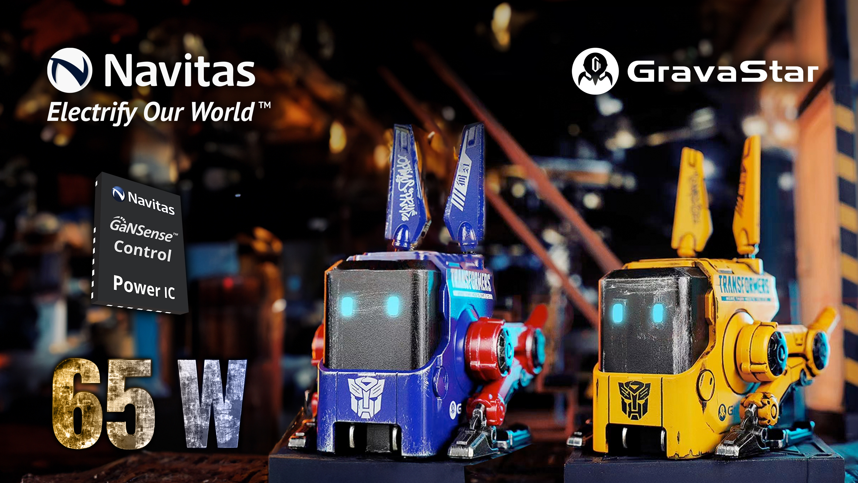 Transform your charging game, with Optimus Prime(TM) and Bumblebee(TM)!