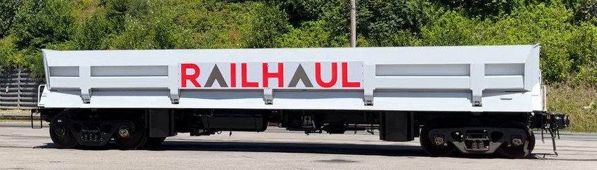 RailHaul battery propelled rail car