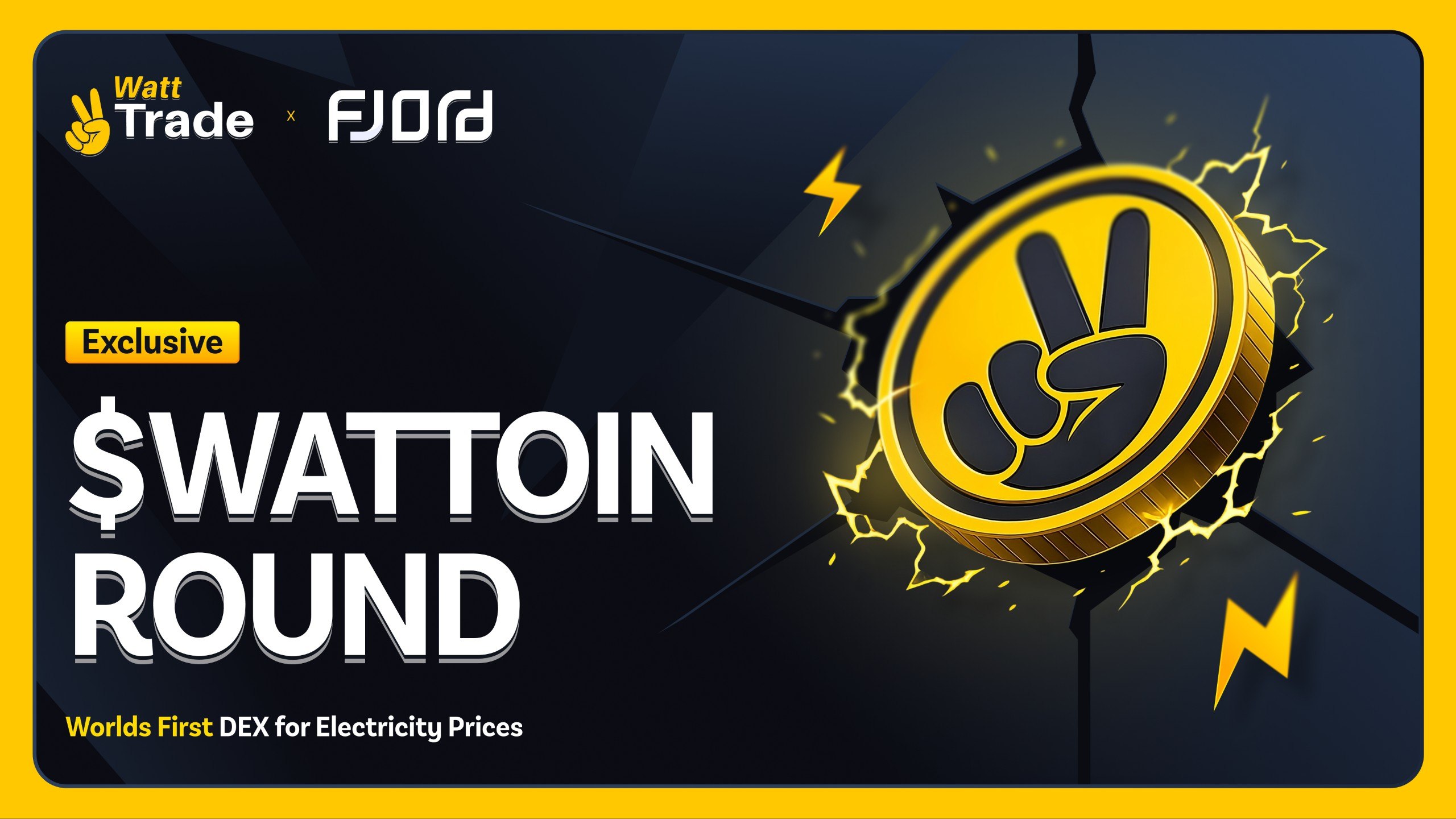 Watt2Trade Announces Limited Fjord Foundry Round