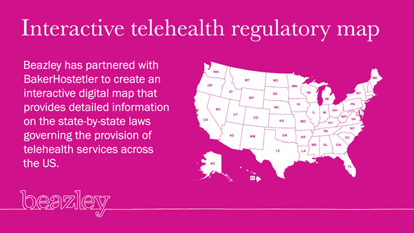 Interactive Telehealth Regulatory Map