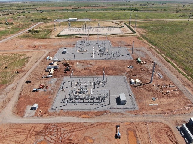 Childress – 600MW high voltage connection