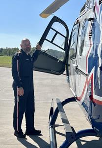 LifeNet of New York Flight Nurse Rod Kester recently transported his 1,000th patient. 