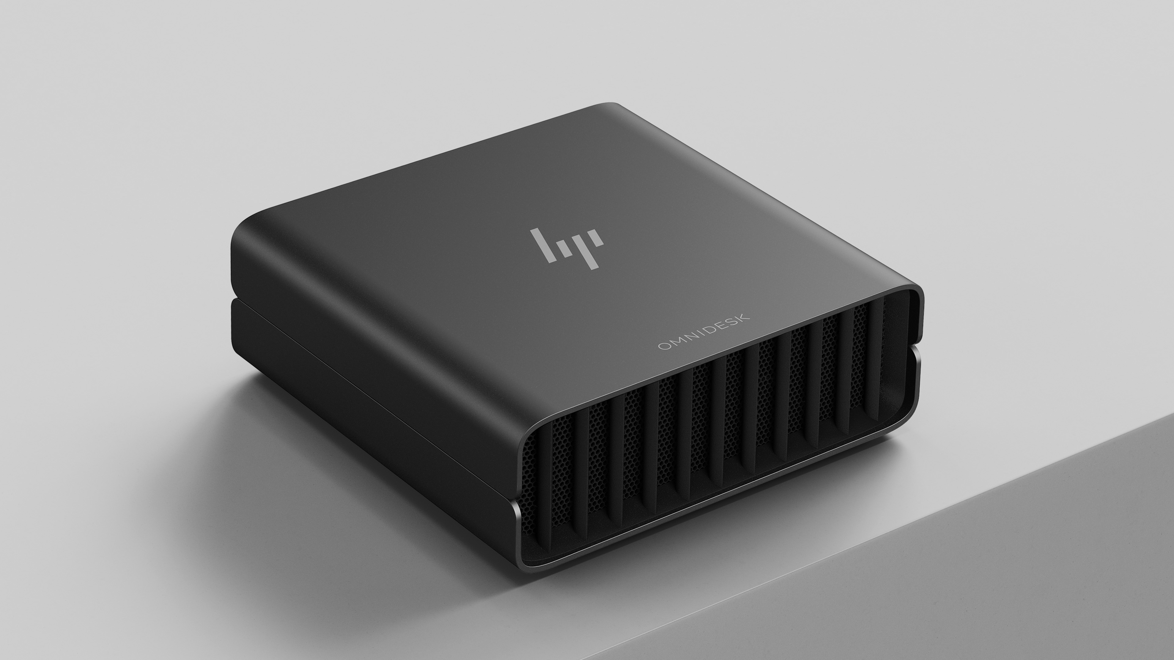 The HP OmniDesk powered by NVIDIA RTX Spark offers always-on performance to keep long-running AI agents and tasks moving, even when users step away.