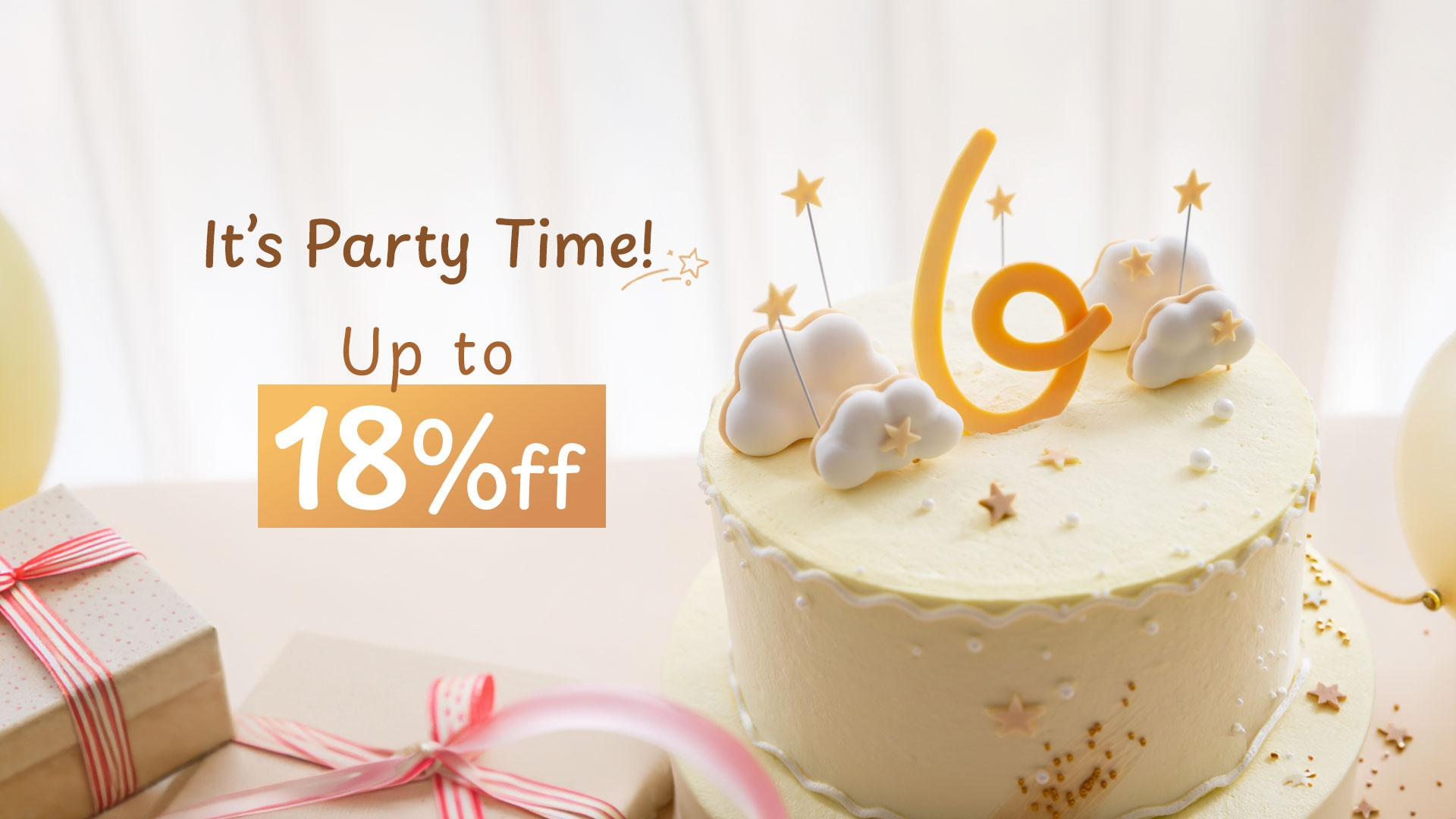 Moonkie 6th Anniversary Brand Day Promotion
