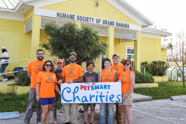 Rescue Rebuild, a community-driven animal shelter renovation program of GreaterGood.org, joins forces with PetSmart Charities to give a necessary makeover to the Humane Society of Grand Bahama that was ravaged by Hurricane Dorian. 