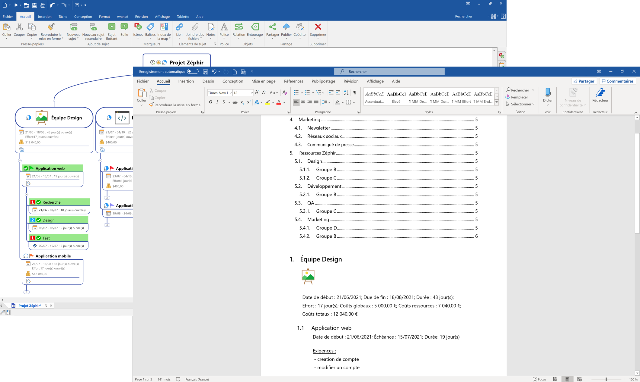 Compatibilité avec Microsoft Word améliorée