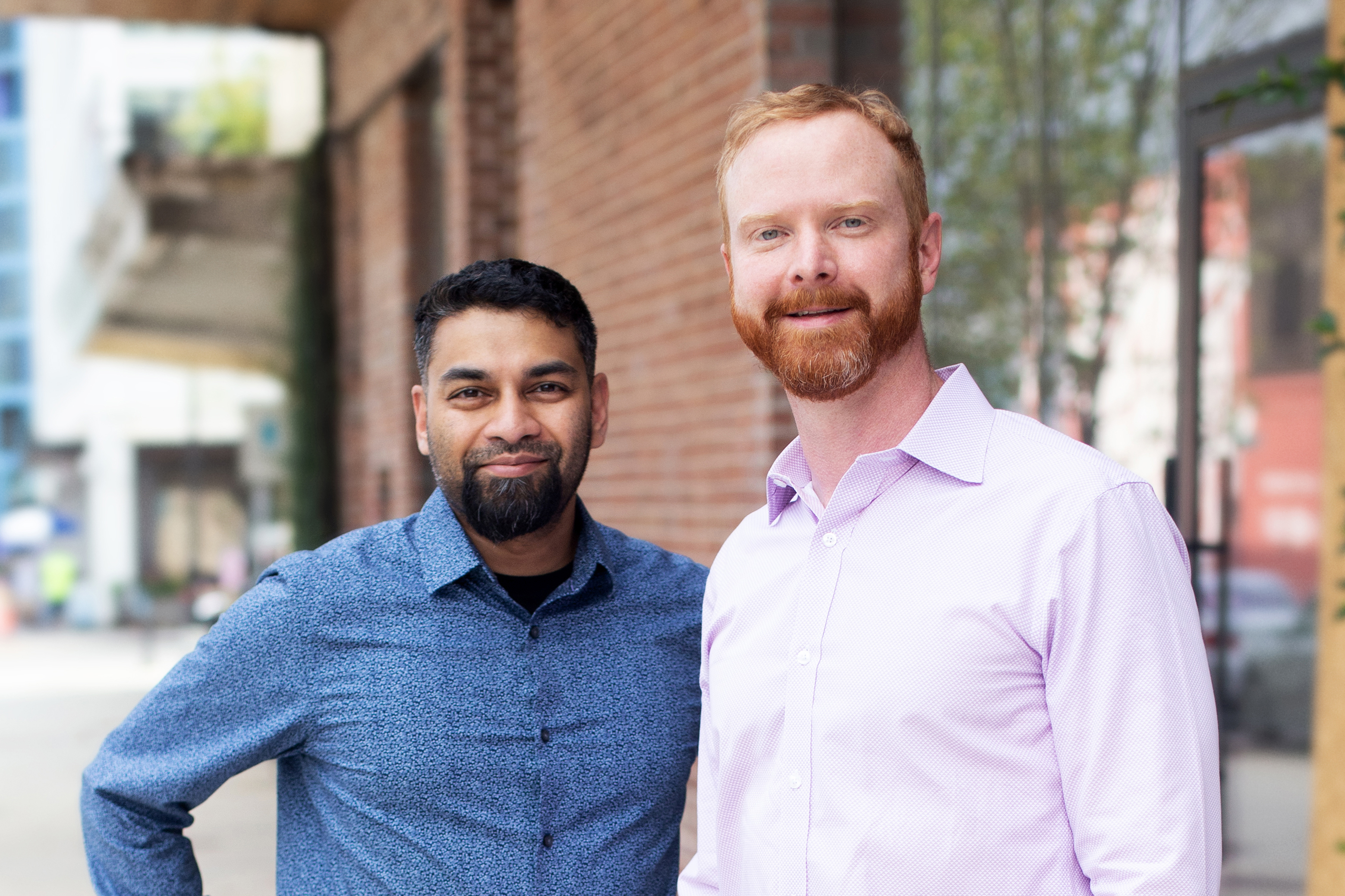 Stacklet Co-Founders Kapil (CTO) and Travis (CEO)
