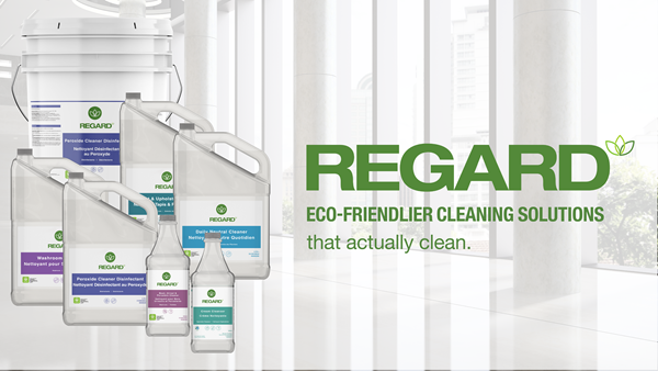 Regard Eco-Friendlier Cleaning Solutions Family of Products Promotional Image
