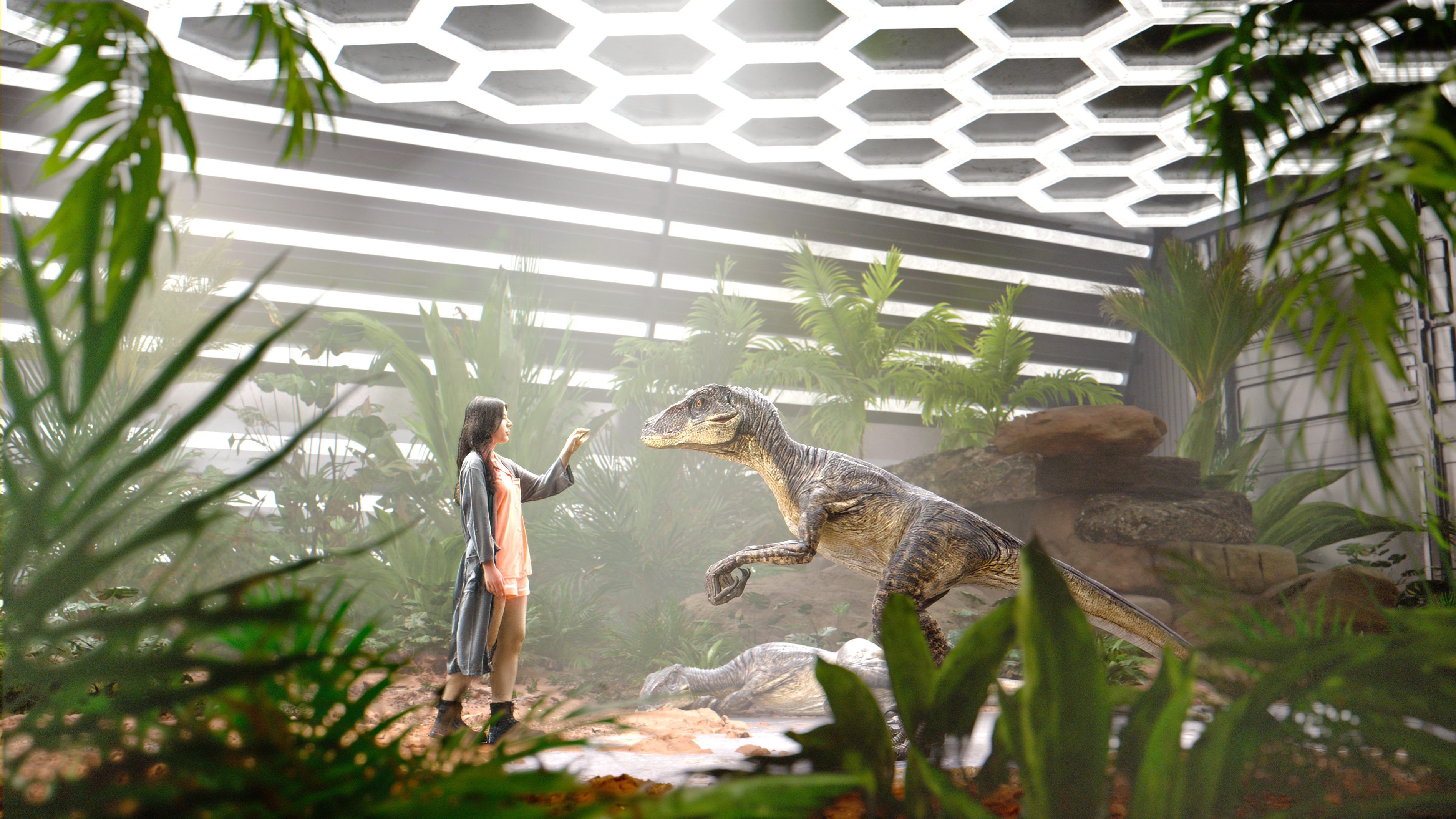 Armorsaurs Series - One of our teen heroes make her connection with her dinosaur partner