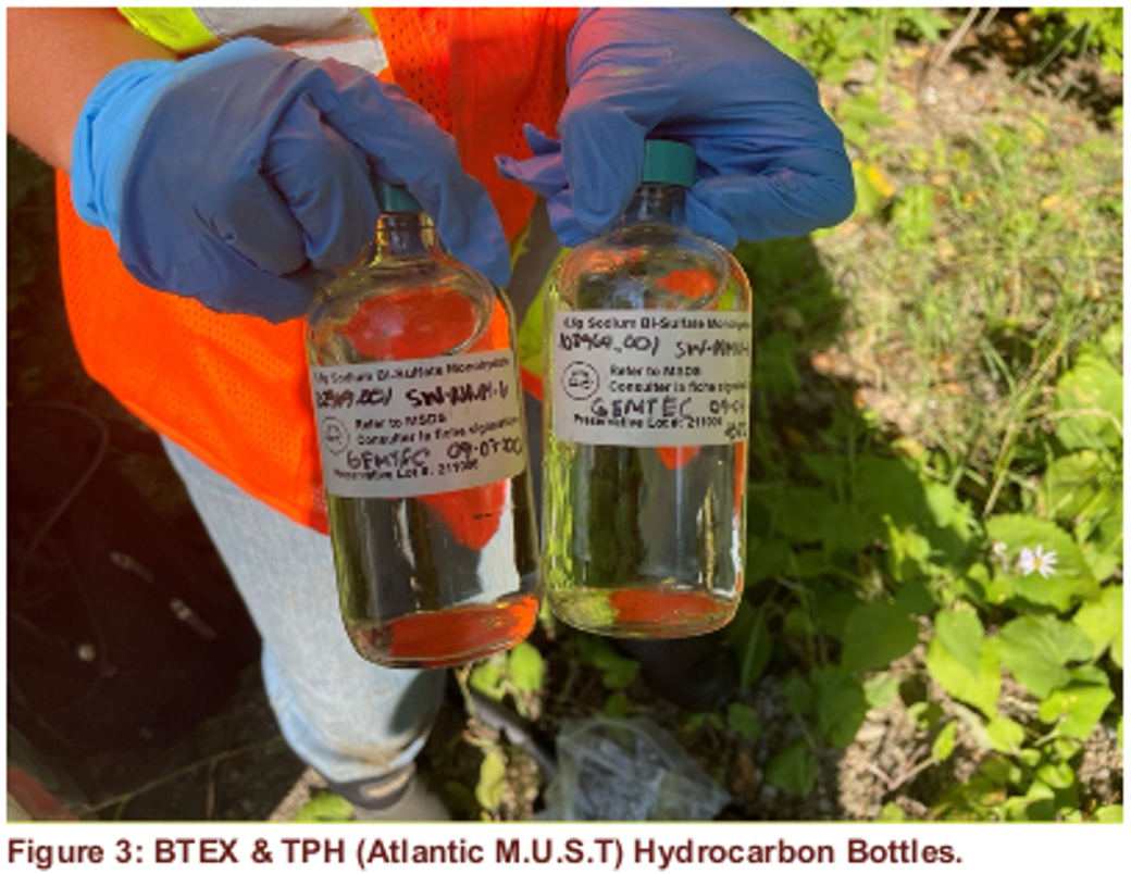 BTEX & TPH (Atlantic M.U.S.T) Hydrocarbon Bottles
