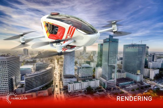 EHang Joins International Project to Develop Air Ambulance