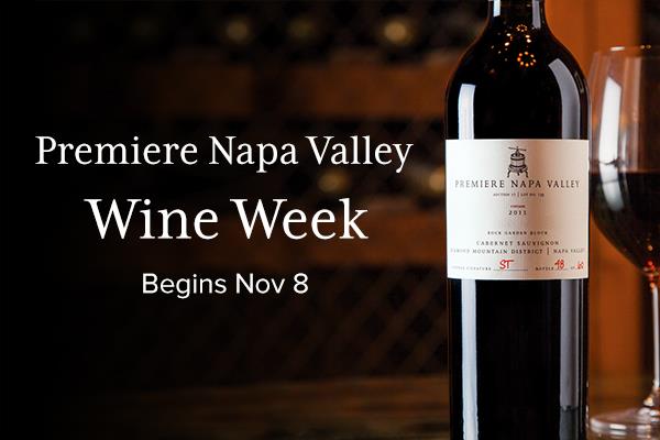 Premiere Napa Valley Wine Week Begins November 8, 2021