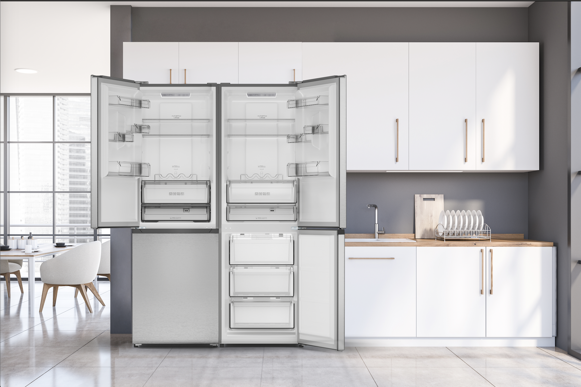 Que vous souhaitiez réduire la taille de votre réfrigérateur principal, ajouter un second réfrigérateur ou choisir une solution pratique et éconergéti