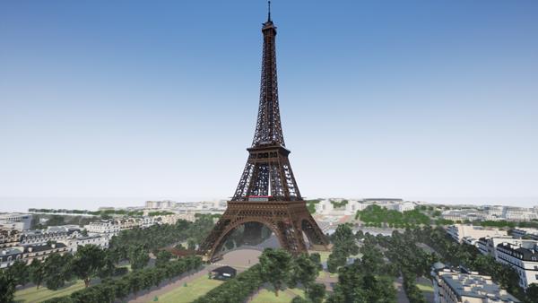 Eiffel Tower digital twin metaverse XR
