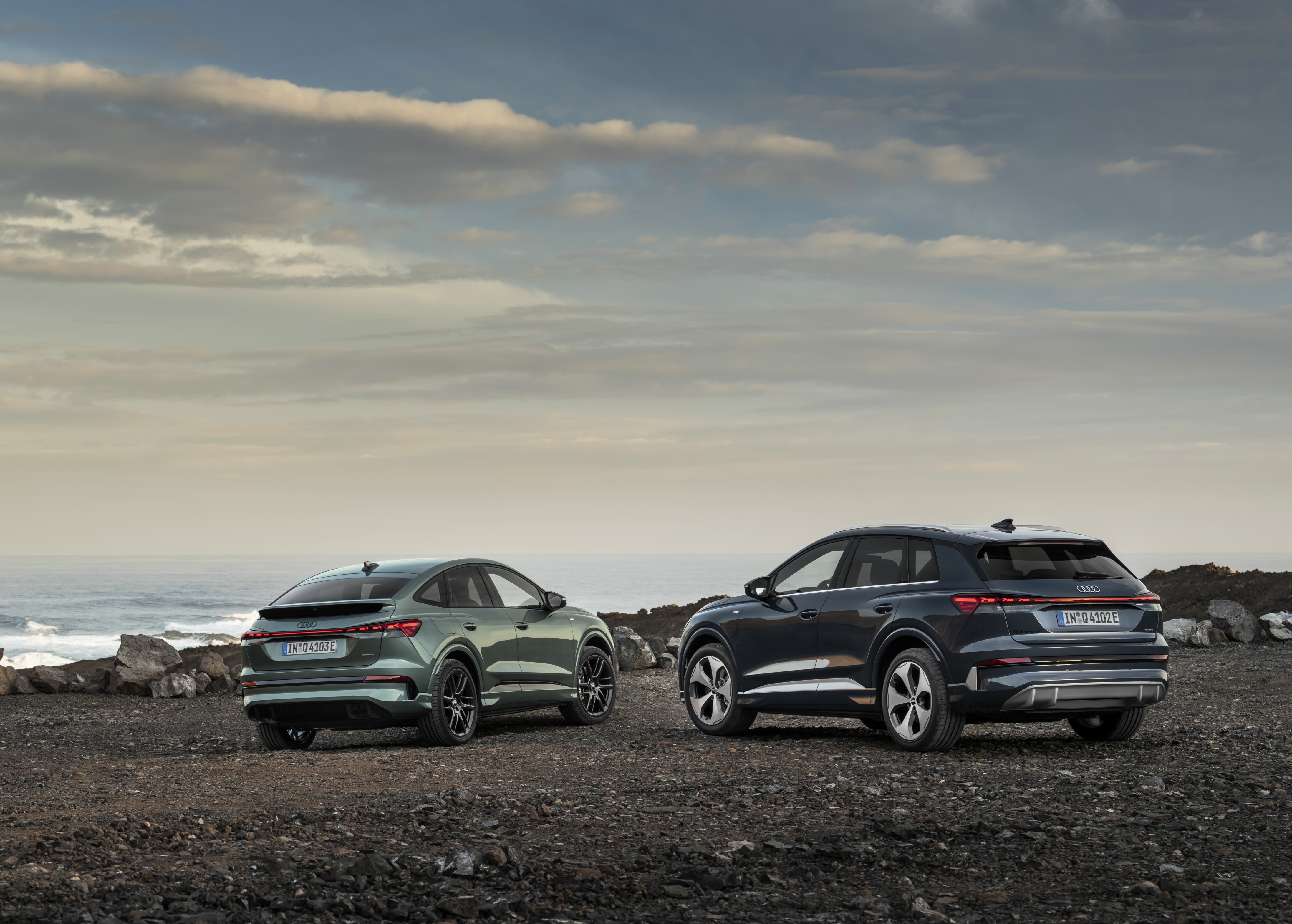 Audi Q4 Sportback e-tron and Audi Q4 SUV e-tron