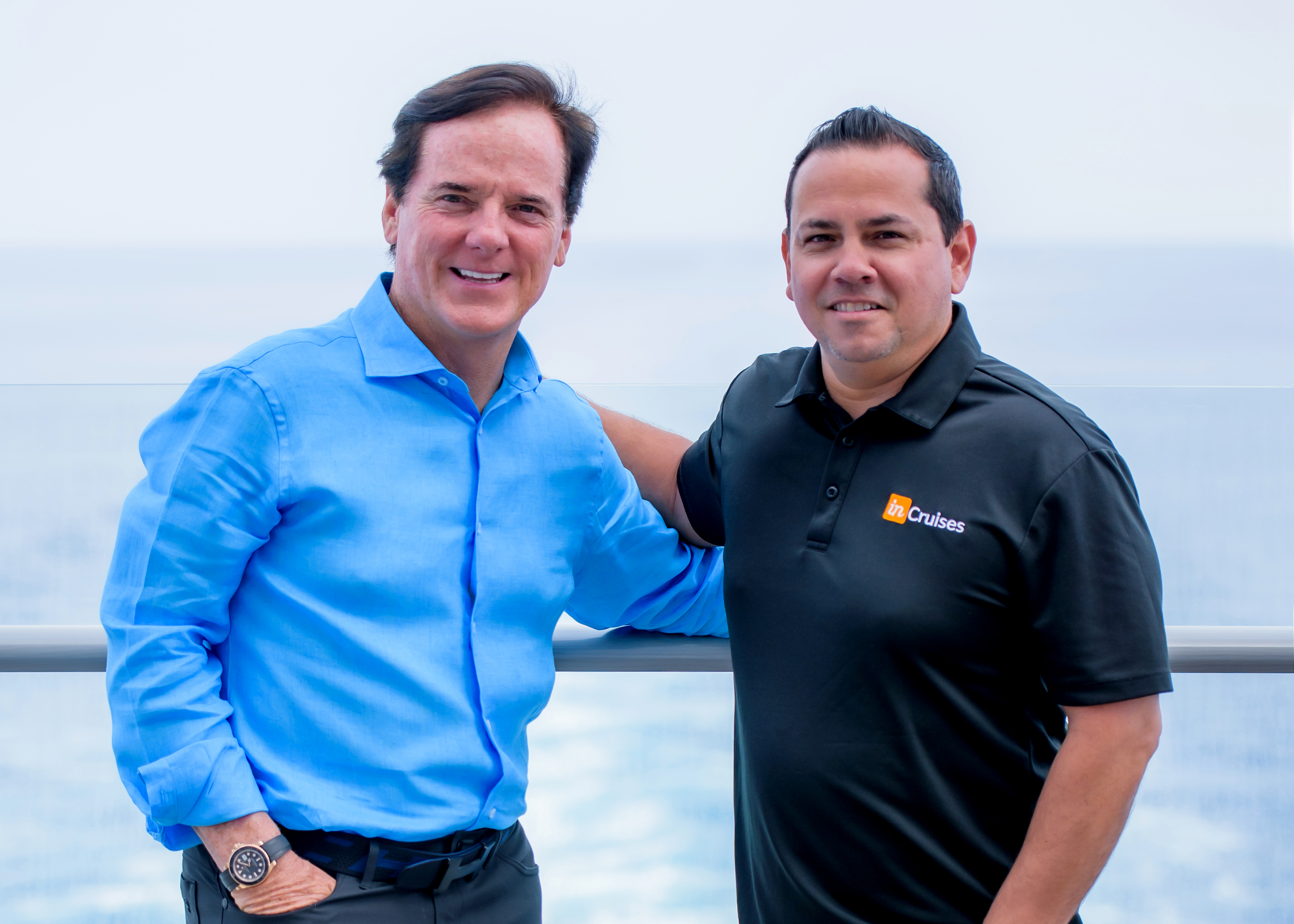 inCruises co-Founders & co-CEOs Michael Hutchison & Frank Codina