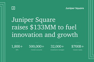 Juniper Square cements leadership position in private markets with $133MM fundraise led by Owl Rock, a division of Blue Owl, with additional investments from Ribbit Capital, Redpoint Ventures, Felicis Ventures, Fifth Wall and Pappy Capital.