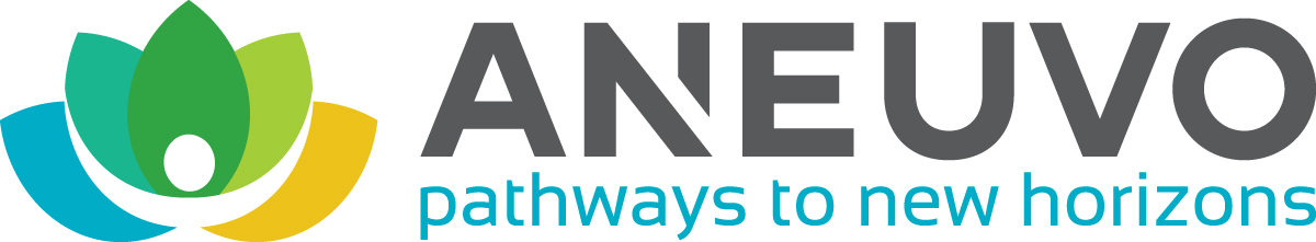 ANEUVO logo with tagline
