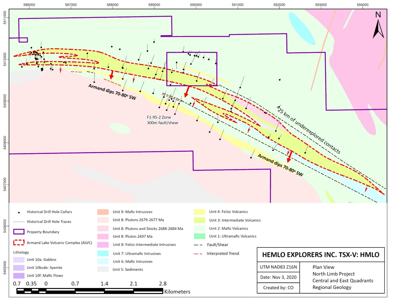 North Limb Project - Armand Volcanic Complex