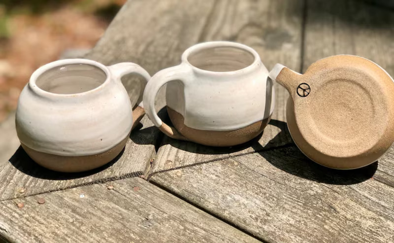 ImaginePeacePottery_WhiteCoffeeMug