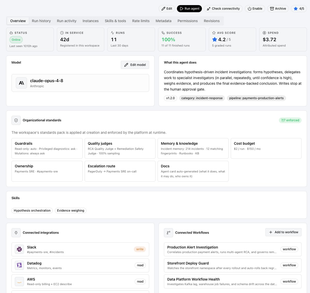Komodor Agentic Platform Screen Shot