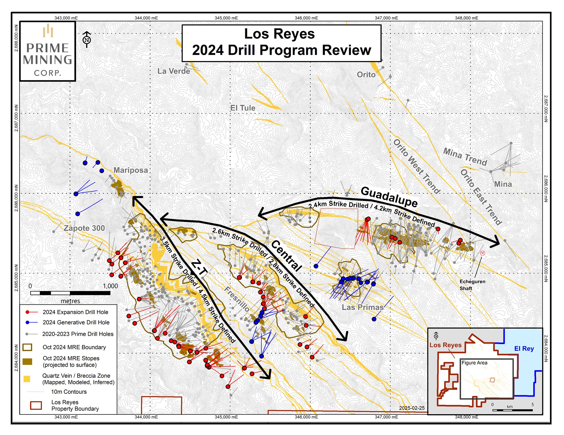 Figure 1 – 2024 Expansion and Generative Drilling 