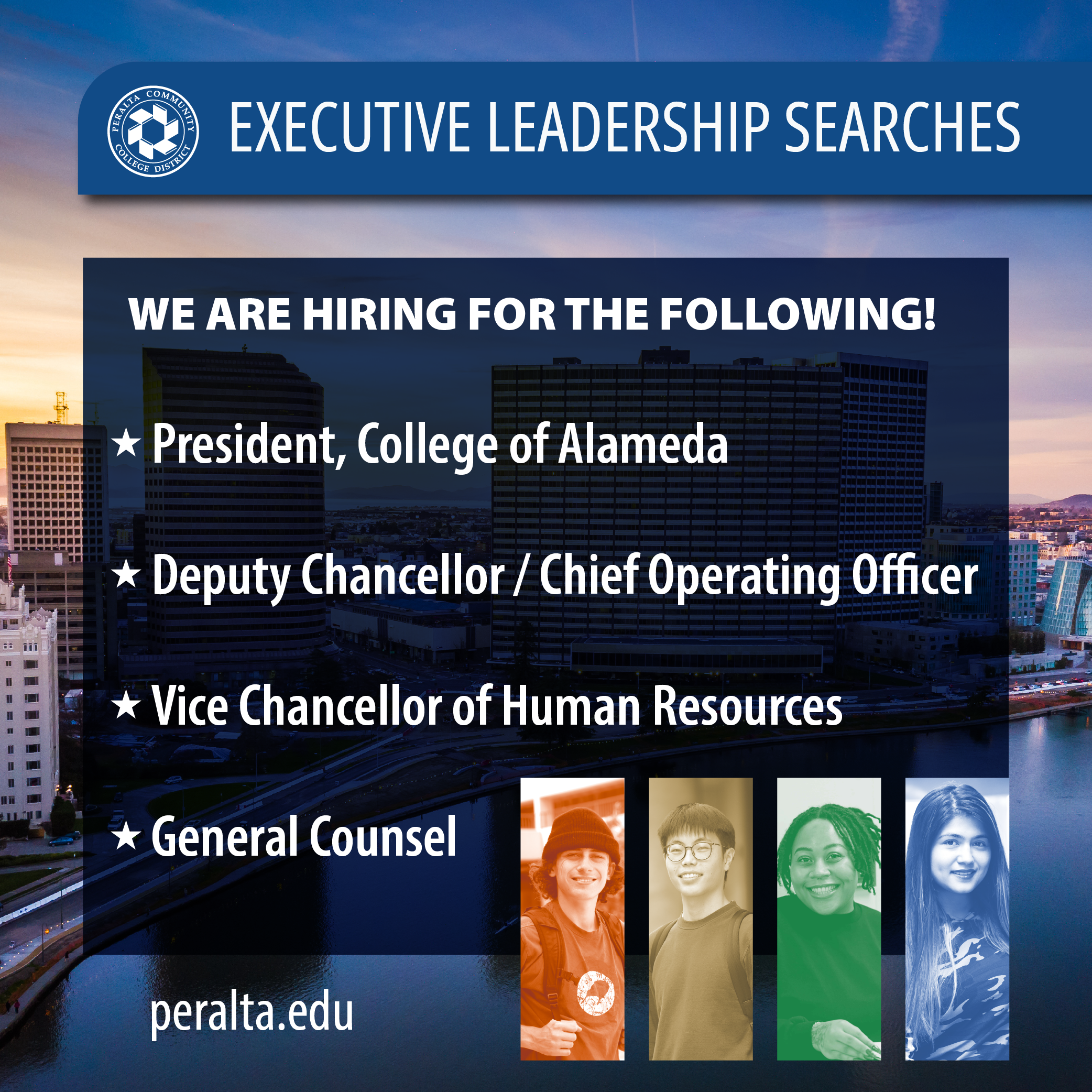 Peralta Community College District Executive Leadership Searches