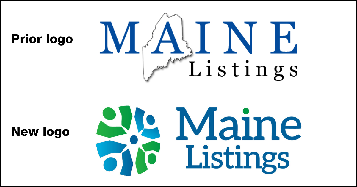 Maine Listing unveils its new logo.