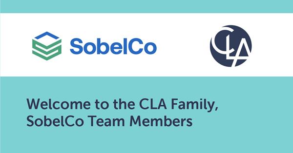 New Jersey-Based SobelCo Team Members Join CLA