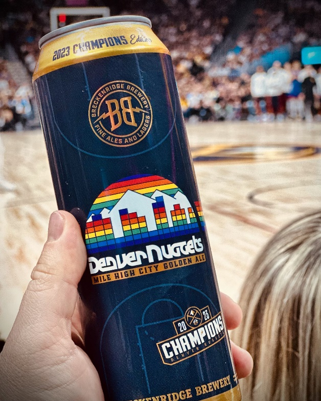 The Denver Nuggets Unveils New Celebratory Beer in Partnership with Breckenridge Brewery