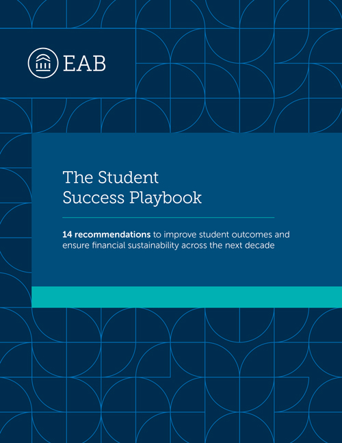 EAB's "Student Success Playbook"
