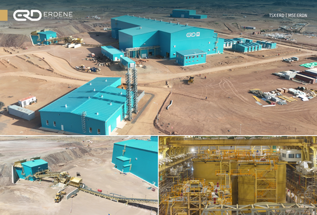 Bayan Khundii Process Plant, Process Plant Interior and Crushing Circuit – August 2025