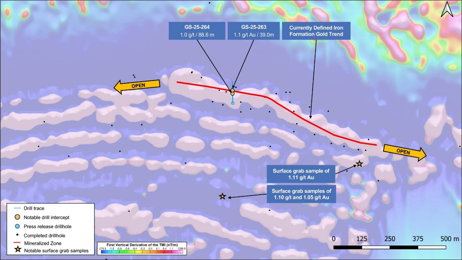 Figure 5: Cameron Lake Iron Formation Plan View