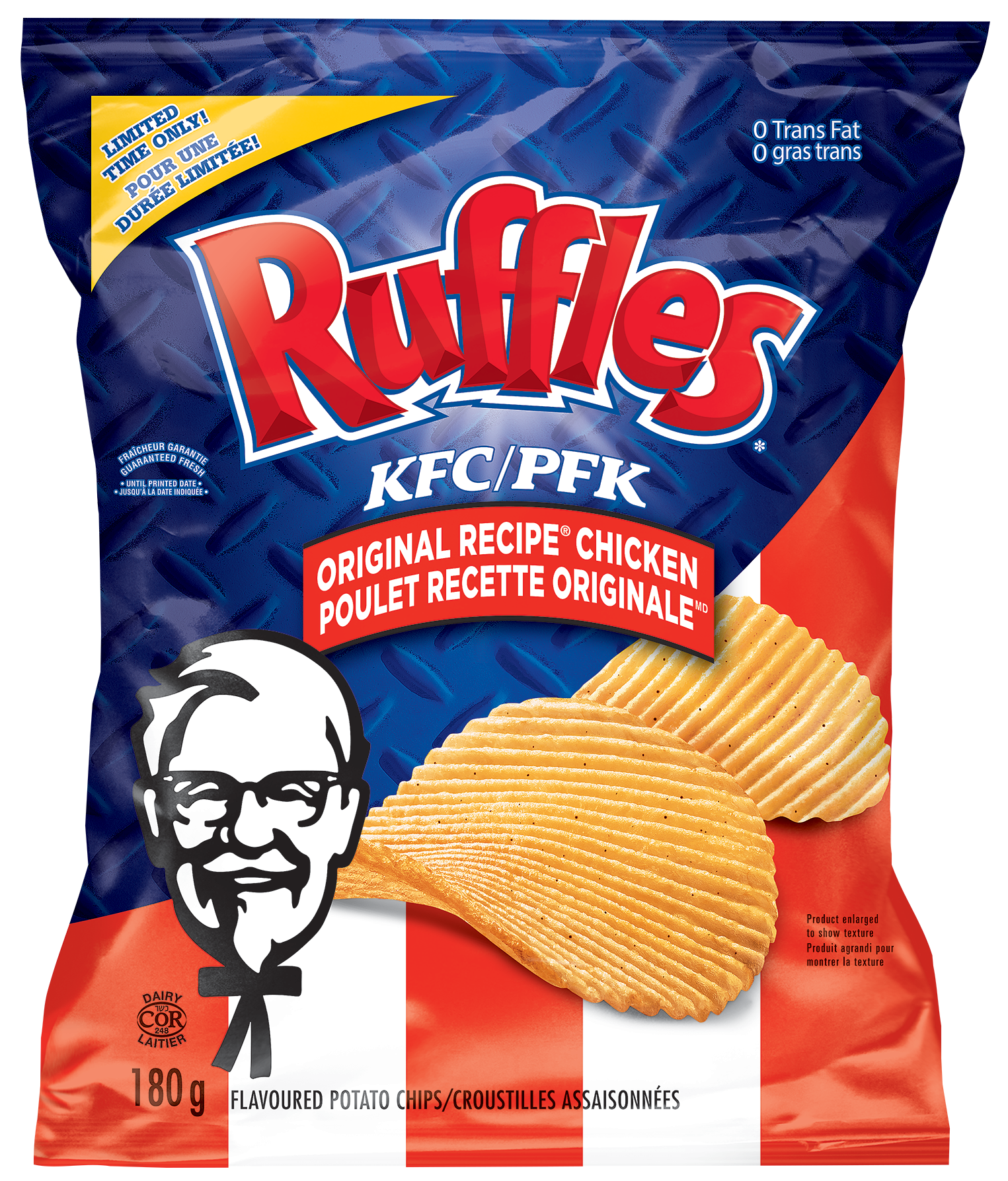 RUFFLES® Poulet Recette originaleMD PFK croustilles assaisonnées