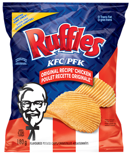 Ruffles® KFC Original Recipe® Chicken flavoured chips