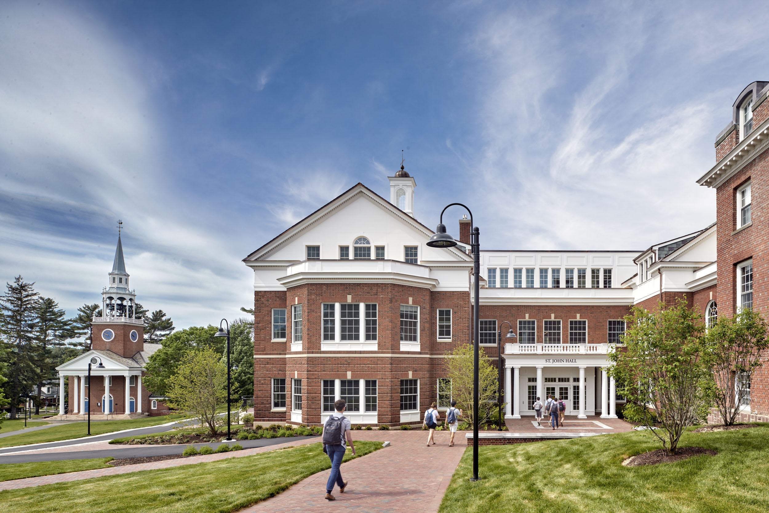 St. John Hall Student Center at Choate Rosemary Hall in Wallingford, CT.