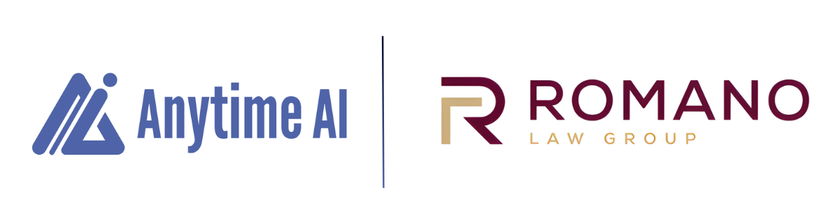 Logs of Anytime AI and Romano Law Group