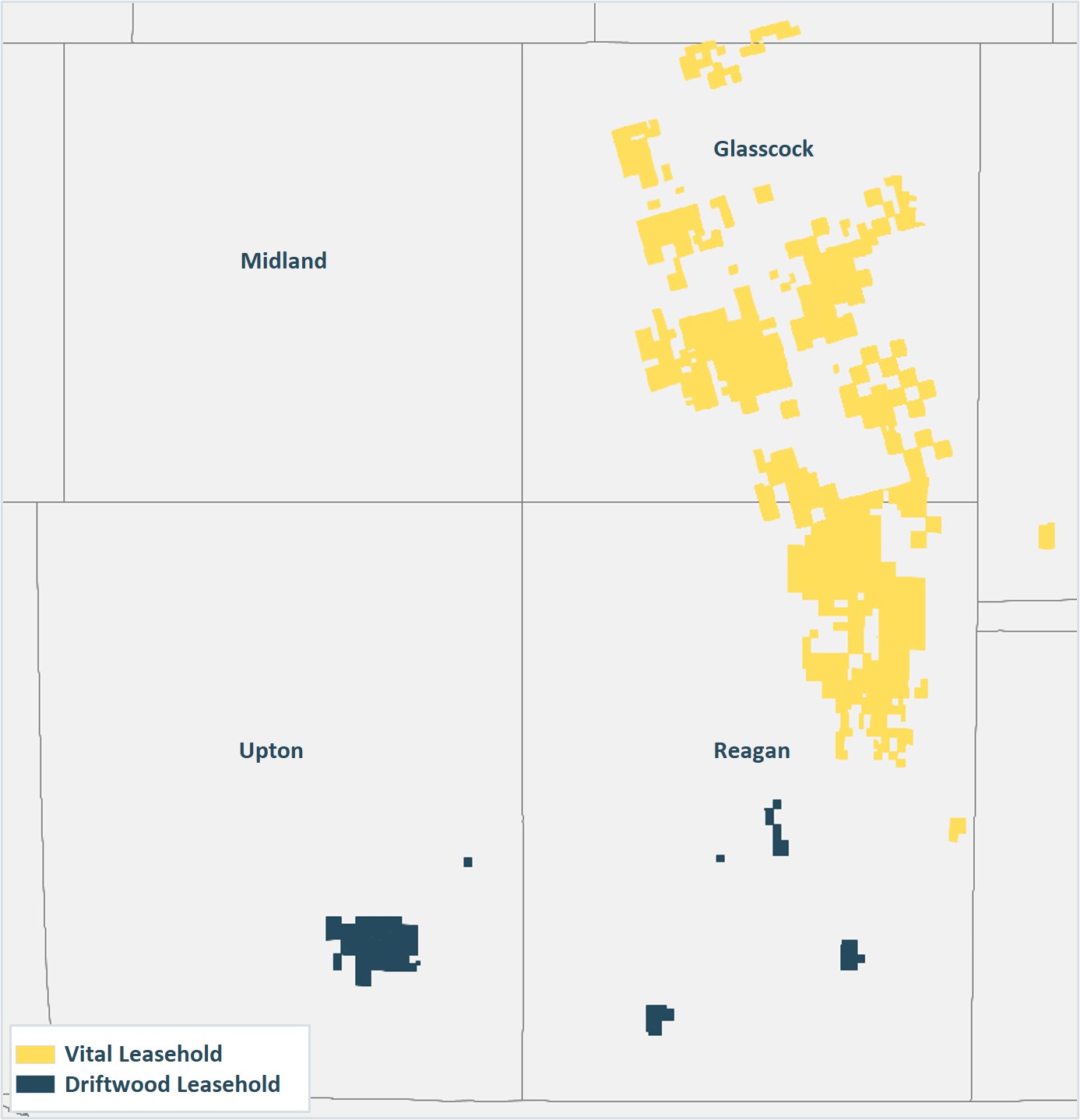 Acquisition Acreage Map