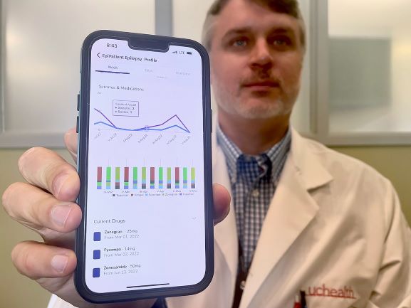 Neuroliten clinical monitoring screen