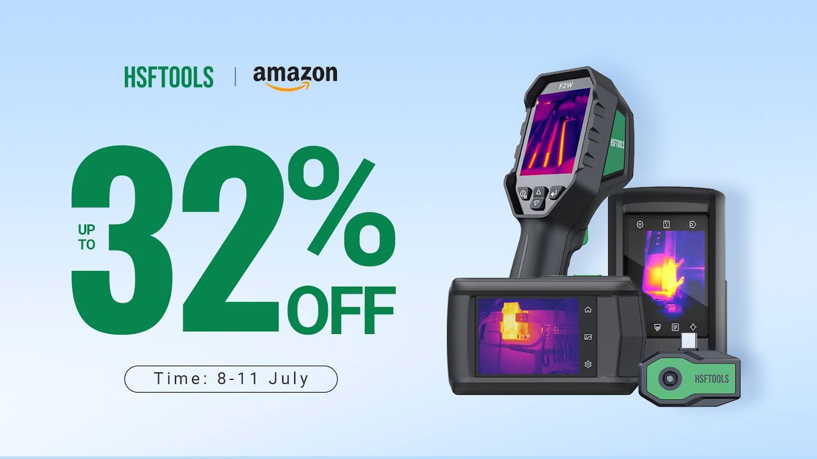 HSFTOOLS Announces Up to 32% Off Thermal Imaging Cameras for Prime Day