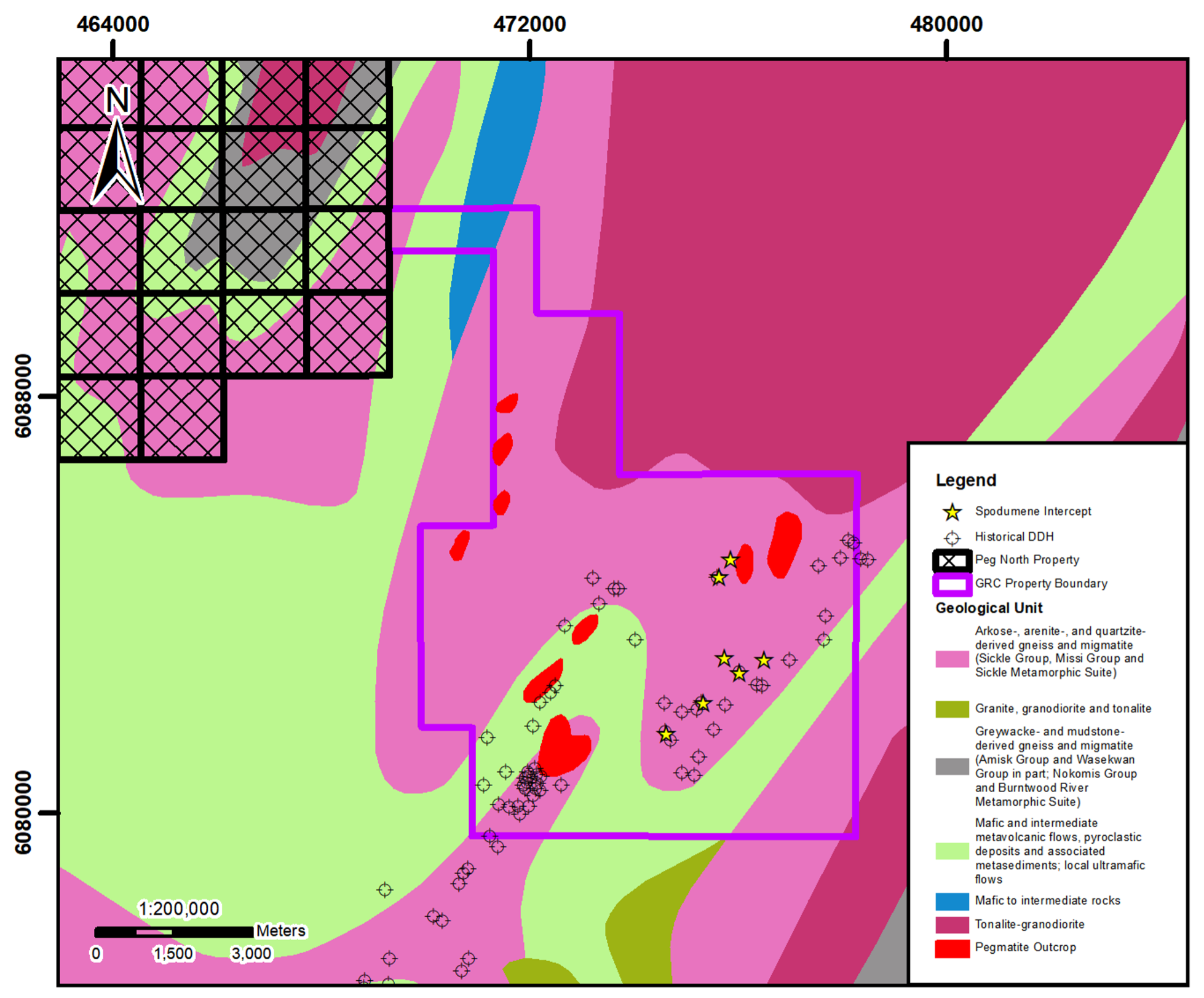 Grass River Property Geology