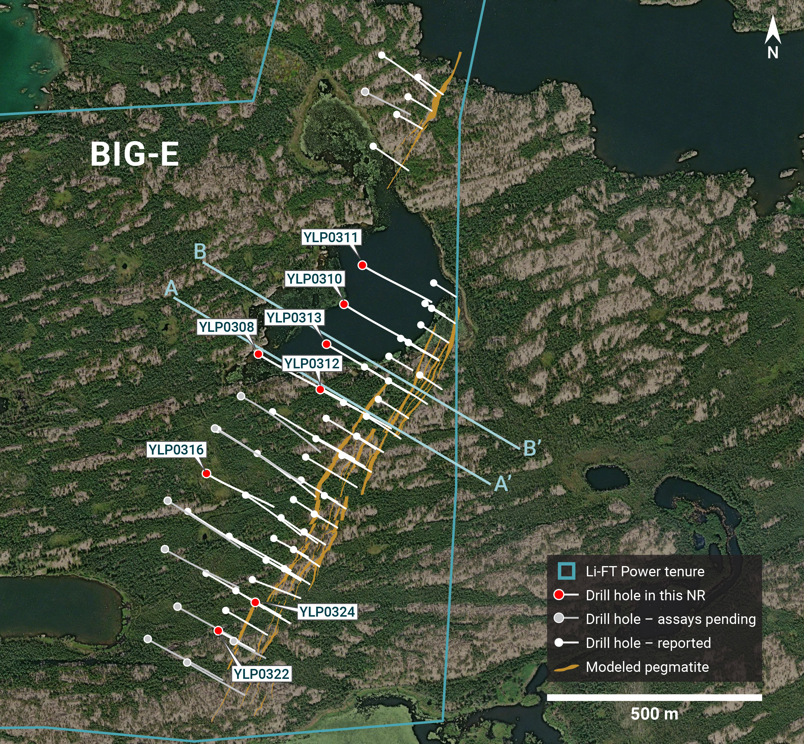 Individual Drill plans YK pegmatites BigE NR1 v2
