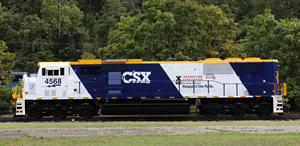 CSX Rail Safety Commemorative Locomotive