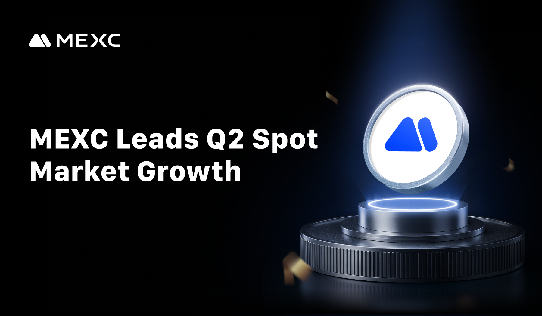 MEXC Leads Q2 Spot Market Share Growth with a 2.4% Increase