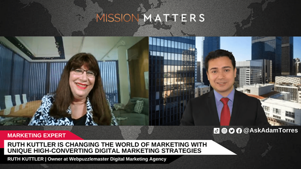 Adam Torres interviews Ruth Kuttler, the Director and Owner of Webpuzzlemaster Digital Marketing Agency