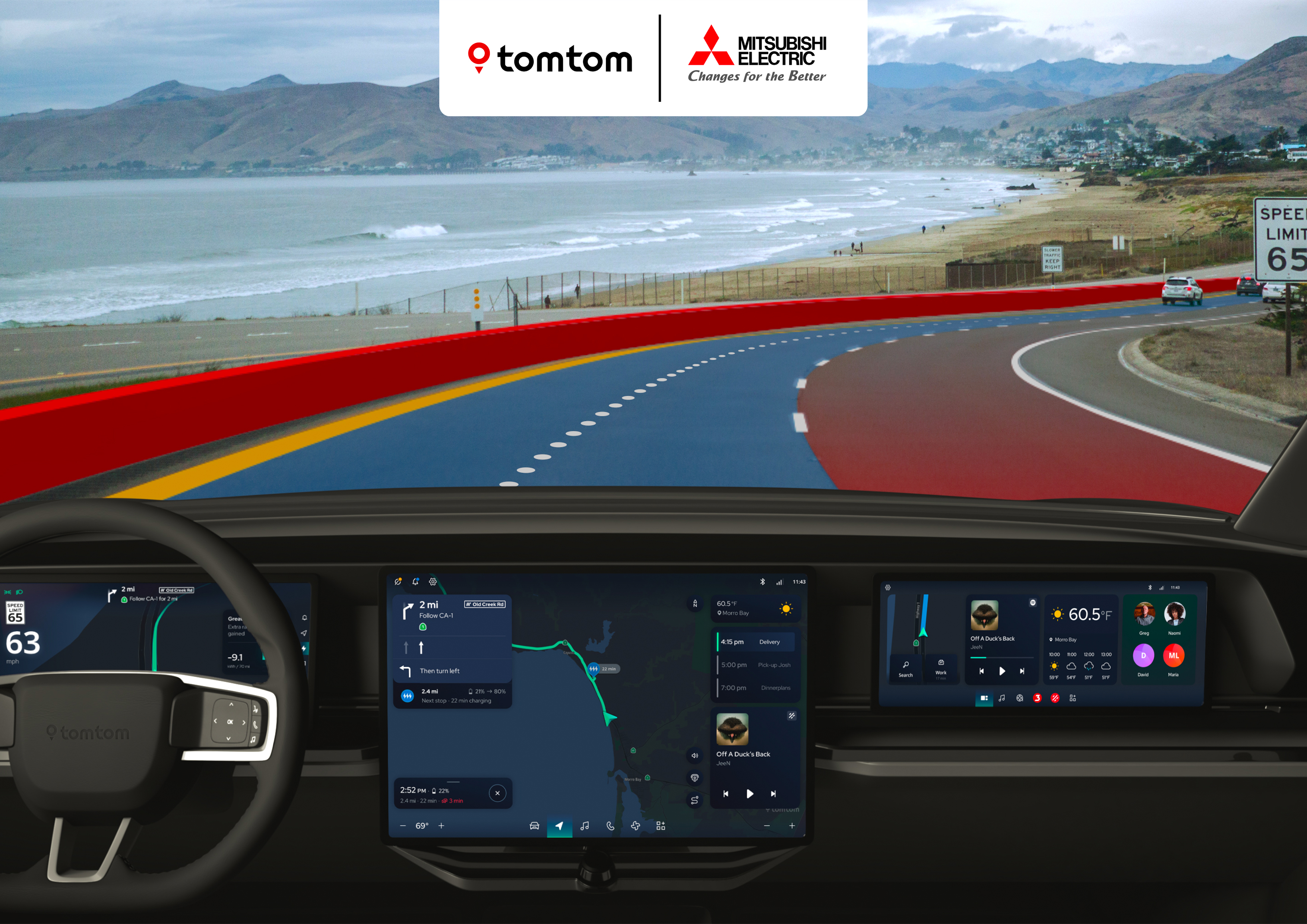 TomTom and Mitsubishi Electric collaborate to advance Automated Driving